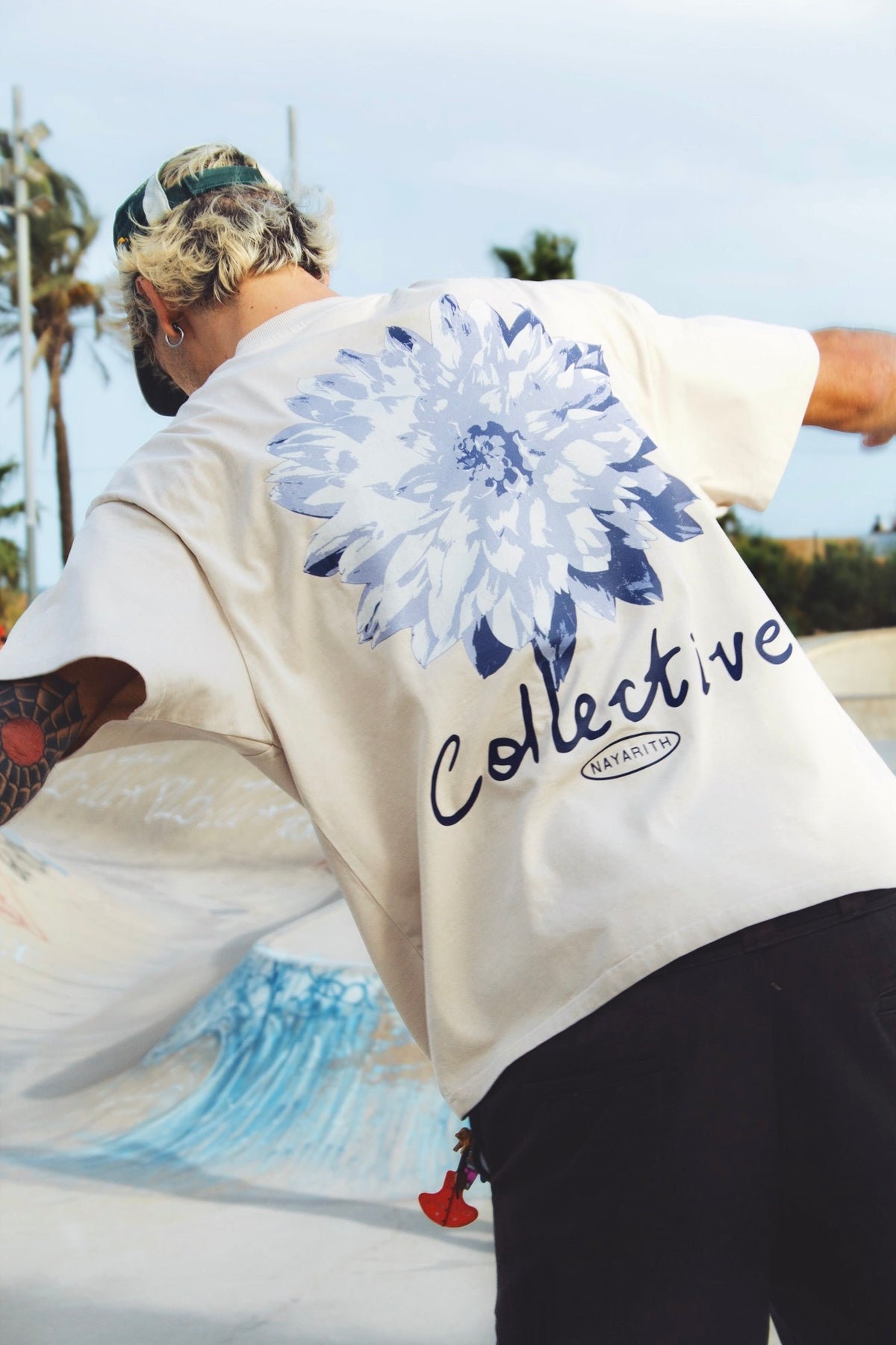 Flourish Tee – Cream