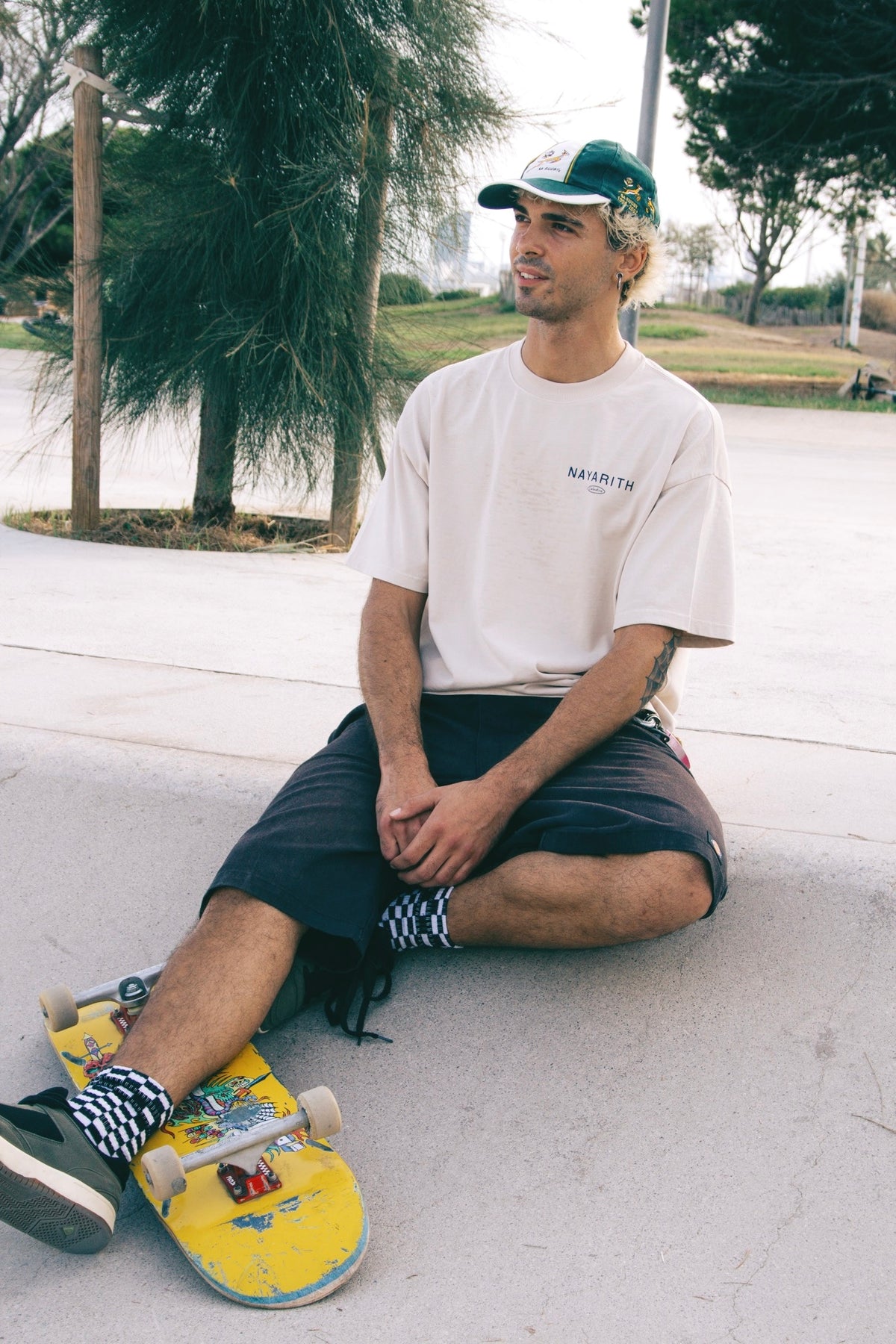 Flourish Tee – Cream