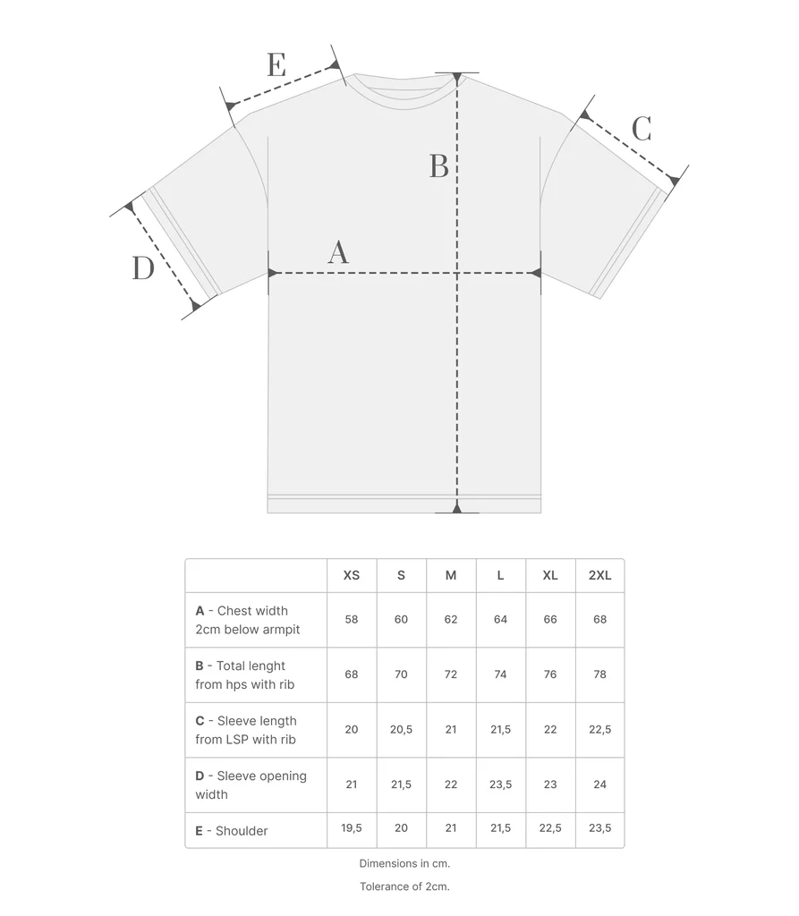 Flourish Tee – Cream